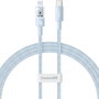 Baseus Câble USB-C vers Lightning Bleu 1 m