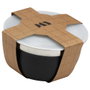 Day Jeu de 3 bols avec couvercles en acier inoxydable
