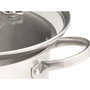 KINVARA Cacerola Induction avec couvercle en verre 24 cm - Plata