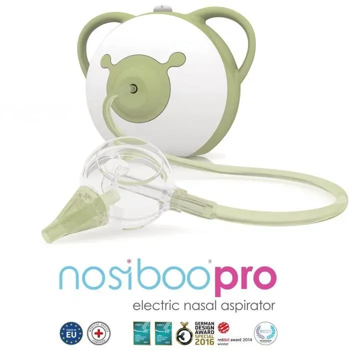 Nosiboo - Ensemble d'accessoires pour Nosiboo Pro - Set complémentaire de pièces de rechange en couleur Sauge