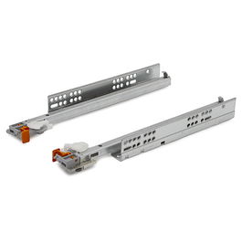 SALICE Guide Invisible Futura Push Ouverture/Fermeture par Pression pour Extraction Partielle, Longueur 350mm