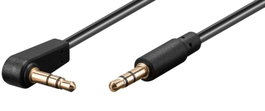 MicroConnect Câble Minijack 3,5 mm slim, 0,5 m