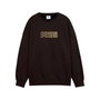 Sweat sans capuche femme Puma Maximal Metallic Oversized Crew FL Noir S