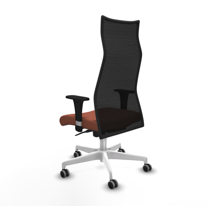 Piqueras y Crespo Chaise de Bureau Albacete XL Marron et Noir