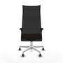Piqueras y Crespo Chaise de Bureau Albacete XL Marron et Noir