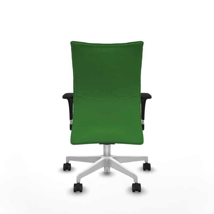 Piqueras Y Crespo Chaise de bureau Albacete Verte avec mécanisme synchrone et bras 1D