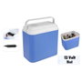Atlantic Glacière électrique portable 24 L 12V DC Adaptateur voiture 39 x 24 x 39 cm PVC Bleu