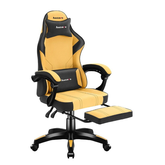 Chaise de jeu Huzaro HZ-FORCE 3.7 YELLOW Jaune Noir