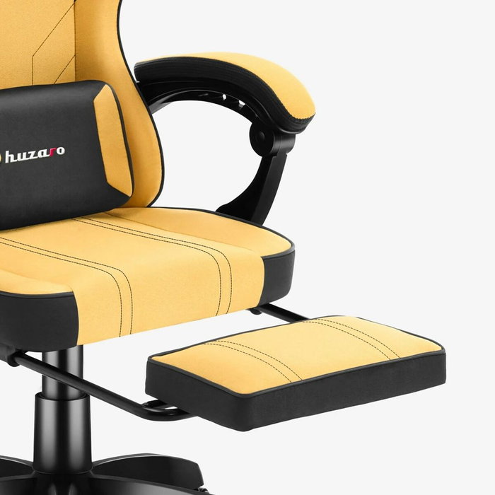 Chaise de jeu Huzaro HZ-FORCE 3.7 YELLOW Jaune Noir
