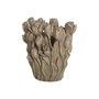 Vase Home ESPRIT Gris Ciment Tulipe 29 x 27 x 32 cm