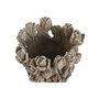 Vase Home ESPRIT Gris Ciment Tulipe 29 x 27 x 32 cm