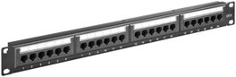 MicroConnect Panneau de brassage CAT6 24 ports 19 pouces