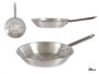 Kinvara Poêle en Aluminium avec Poignée 24 cm – Argenté – Compatible Gaz et Four (Set de 12)