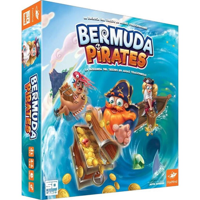 Sd games Bermuda Pirates Jeu de société familial avec aimants cachés – Course au trésor pour enfants dès 6 ans Sd games Bermuda Pirates Jeu de société familial avec aimants cachés – Course au trésor pour enfants dès 6 ans