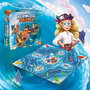 SD GAMES - Bermuda Piratas - Jeu de plateau familial en espagnol pour 2 à 4 joueurs, à partir de 7 ans, avec mécanisme magnétique
