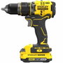 STANLEY FATMAX SFMCD721M2K-QW Perceuse visseuse à percussion V20 18V Brushless 80Nm avec 2x4Ah