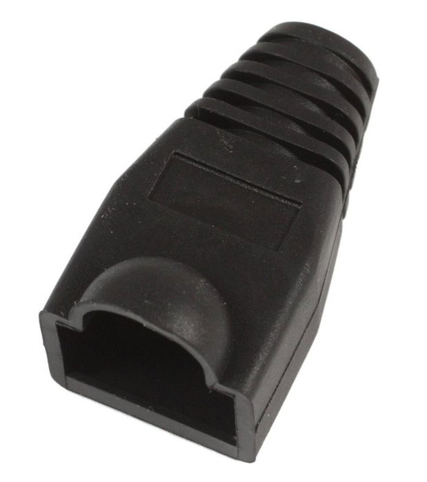 MicroConnect Manchon de décharge de traction pour RJ45 Noir, 50 pièces MicroConnect Manchon de décharge de traction pour RJ45 Noir, 50 pièces