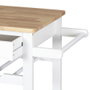 Home Deco Factory Mesa Camarera C/Ruedas Blanche