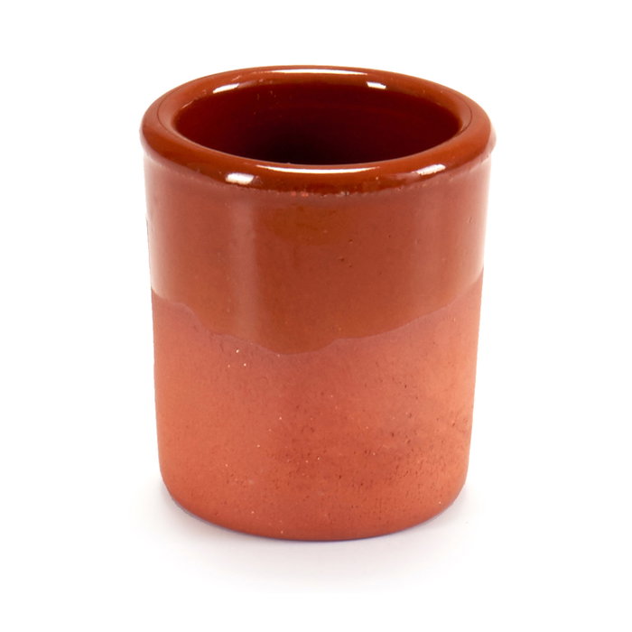 La Dehesa Verre à Shot en Terre Cuite 50 ml Miel 5x5.5x5 cm (Set de 46)