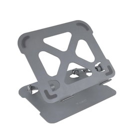 TooQ Support pour Ordinateur Portable TQLRS0012-AL-G Aluminium Gris