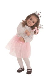 Creaciones Llopis Déguisement Princesse de Glace Rose 3 Pièces