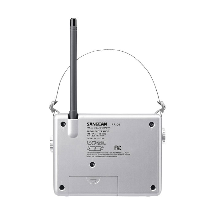 Sangean PR-D 6 (Hedonic 60) Blanco
