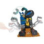 Mattel - Hot Wheels Monster Trucks Mega-Wrex vs Crushzilla HPR47 - Set de jeu avec camion lanceur et voitures écrasables - Pour enfants de 4 ans et plus
