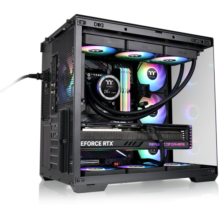 Thermaltake View 380 TG ARGB Black Thermaltake View 380 TG ARGB Black