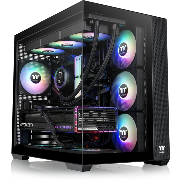 Thermaltake View 380 TG ARGB Black Thermaltake View 380 TG ARGB Black