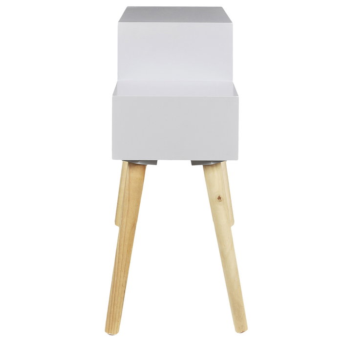 Home Deco Kids Mesita C/2 Cajones Gris