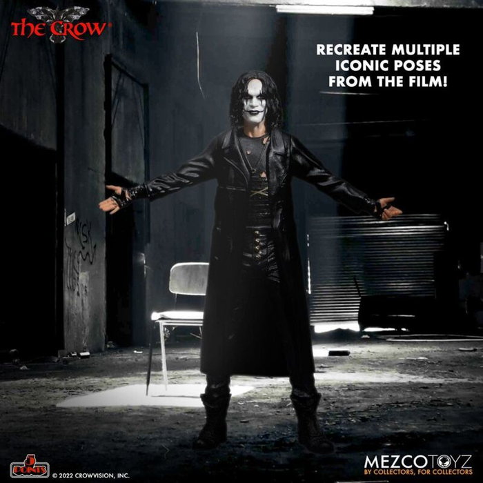 Mezco Toyz The Crow Deluxe Set 2 Figurines 10cm 5 Points XL