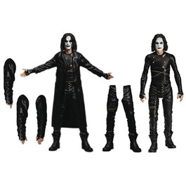 Mezco Toyz The Crow Deluxe Set 2 Figurines 10cm 5 Points XL
