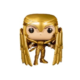 Funko Pop Wonder Woman 1984 - Tenue dorée effet métallique