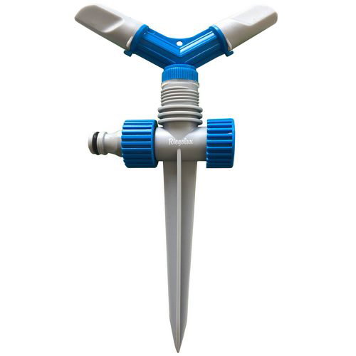 Riegolux Aspersor Giratoire Double avec Picot Suspendu Riegolux Aspersor Giratoire Double avec Picot Suspendu