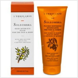 L´ERBOLARIO SOLAR after sun fluide visage et corps