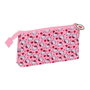 Safta Fourre-tout Hello Kitty Rose 22 x 12 x 3 cm