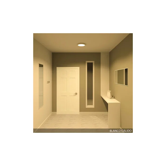 Plafonnier LED 24W 2400Lm CCT (Tonalité Lumière Réglable) 3000-6000K Rond Aluminium IP20 HO-PLAF-C-24W-CCT