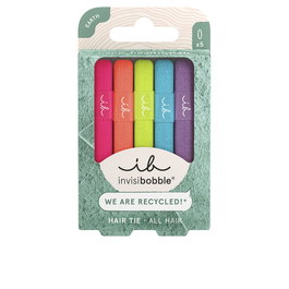 Invisibobble Élastique à Cheveux #Brille dans le noir Lot de 5 - Technologie Hairlovetech