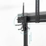 Support de table d'écran TooQ FS20406HM-B 60" 100" (1 Unité)