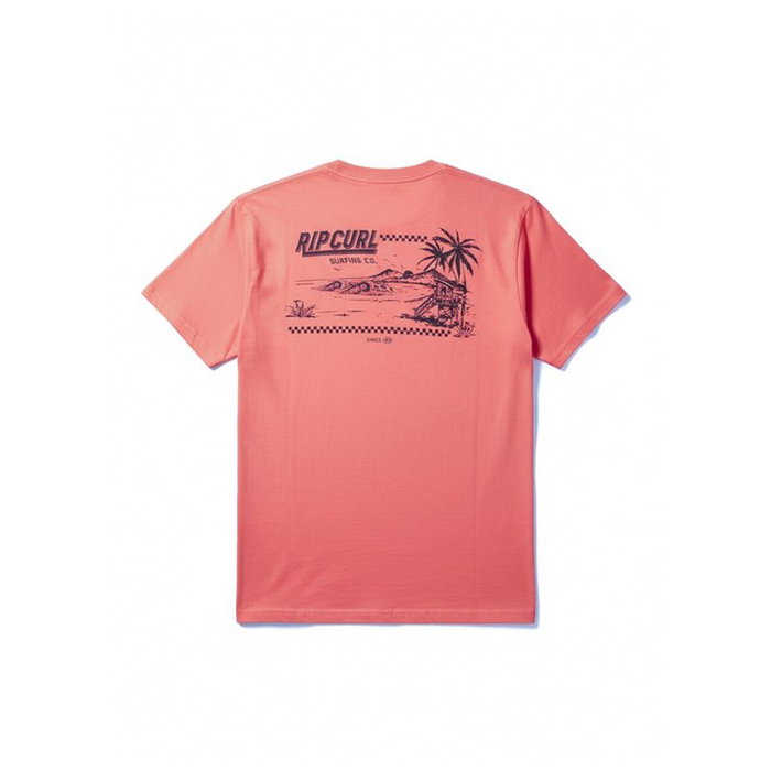 T-shirt à manches courtes homme Rip Curl Sportline FB Rose 6-7 ans