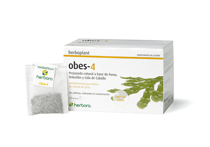 HERBORA INF.HERBOPLANT OBES Nº 4 DIURETICA 20 filtres
