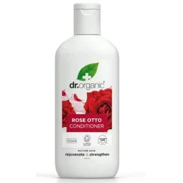 DR. ORGANIC Après-shampoing Rosa Damasco 265ml - Revitalisant cheveux au parfum rose de Damas