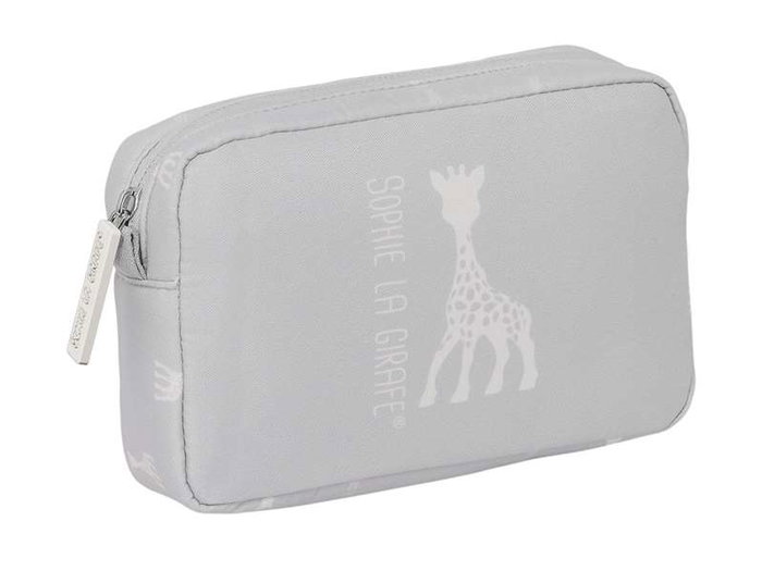 Sophie la Girafe Sac Nécessaire de Voyage Imperméable pour Bébé 20 x 13 x 5.5 cm, Marque Safta