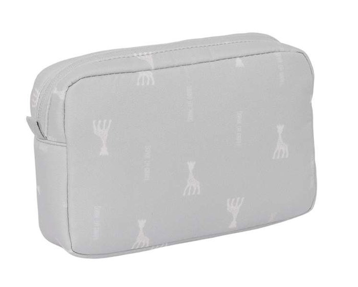 Sophie la Girafe Sac Nécessaire de Voyage Imperméable pour Bébé 20 x 13 x 5.5 cm, Marque Safta