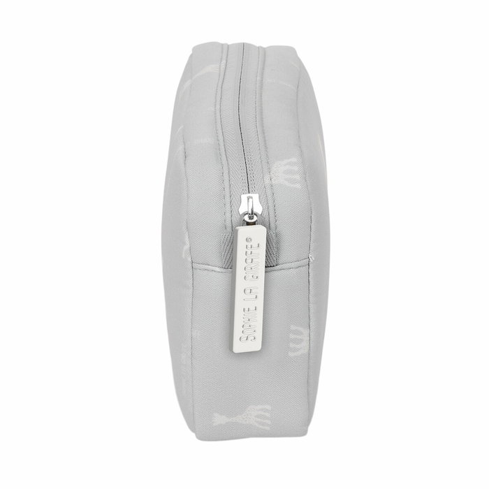 Nécessaire de Voyage Sophie la Girafe Gris clair 20 x 13 x 5,5 cm