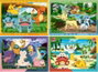 Ravensburger Puzzle Pokémon 4 x 100 Pièces