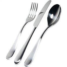 Alessi Nuovo Milano Set de 24 pièces en acier inoxydable 18/10