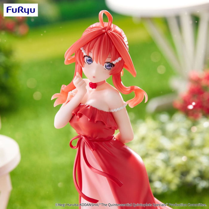 The Quintessential Quintuplets Specials statuette PVC Trio-Try-iT Itsuki Nakano Pastel Dress Ver. 22 cm
