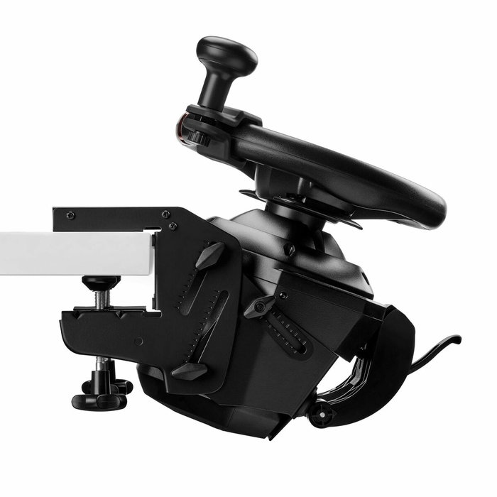 Thrustmaster SimTask T128 - Pack volant de course noir avec levier de vitesses TH8S