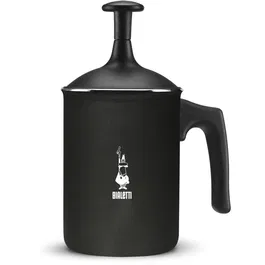 Bialetti - Perfetto Crema - Mousseur à lait manuel compact noir 160 ml